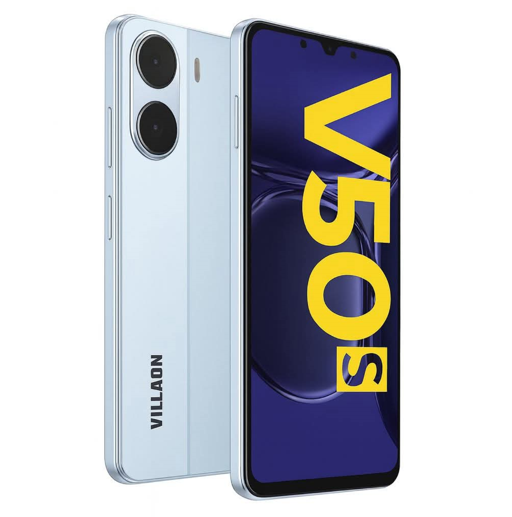 [NEW ARRIVAL] VILLAON V50s STORAGE 64GB ROM+8GB RAM SCREEN 6.52’’ BATTERY CAPACITY 4000MAH 4G NETWORK REAR CAMERA 8MP+5MP FRONT SIDE FINGERPRINT TYPE-C CHARGER SMART PHONES