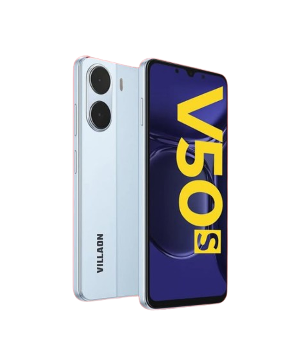 [NEW ARRIVAL] VILLAON V50s STORAGE 64GB ROM+8GB RAM SCREEN 6.52’’ BATTERY CAPACITY 4000MAH 4G NETWORK REAR CAMERA 8MP+5MP FRONT SIDE FINGERPRINT TYPE-C CHARGER SMART PHONES