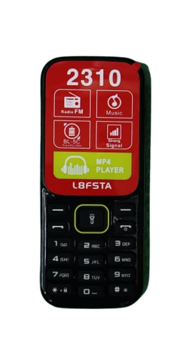 L8FSTA 2310 BATTERY 1050MAH SCREEN DISPLAY 1.77’’ DUAL SIM CARD WIRELESS FM RADIO TORCH KABAMBE KATULULU MULIKA MWIZI BUTTON MOBILE PHONE ON OFFER