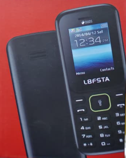 L8FSTA 2310 BATTERY 1050MAH SCREEN DISPLAY 1.77’’ DUAL SIM CARD WIRELESS FM RADIO TORCH KABAMBE KATULULU MULIKA MWIZI BUTTON MOBILE PHONE ON OFFER