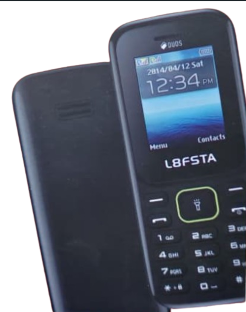 L8FSTA 2310 BATTERY 1050MAH SCREEN DISPLAY 1.77’’ DUAL SIM CARD WIRELESS FM RADIO TORCH KABAMBE KATULULU MULIKA MWIZI BUTTON MOBILE PHONE ON OFFER