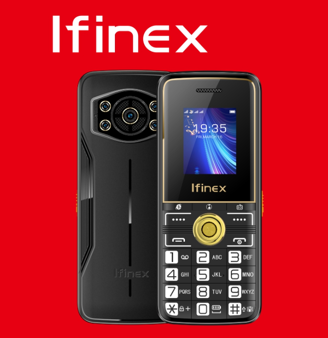 [NEW ARRIVAL] IFINEX M98 SCREEN 1.77’’ HD CAMERA WIRELESS FM TORCH BIG BATTERY 3300MAH FOUR SIM CARD SLOT KABAMBE MULIKA MWIZI BUTTON PHONE ON OFFER