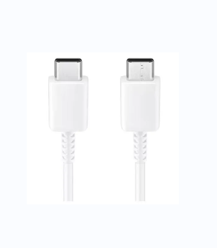 SAMSUNG CHARGING CABLE TYPE C TO C 1M FAST CHARGING CABLE C2C 8A SAMSUNG CABLE