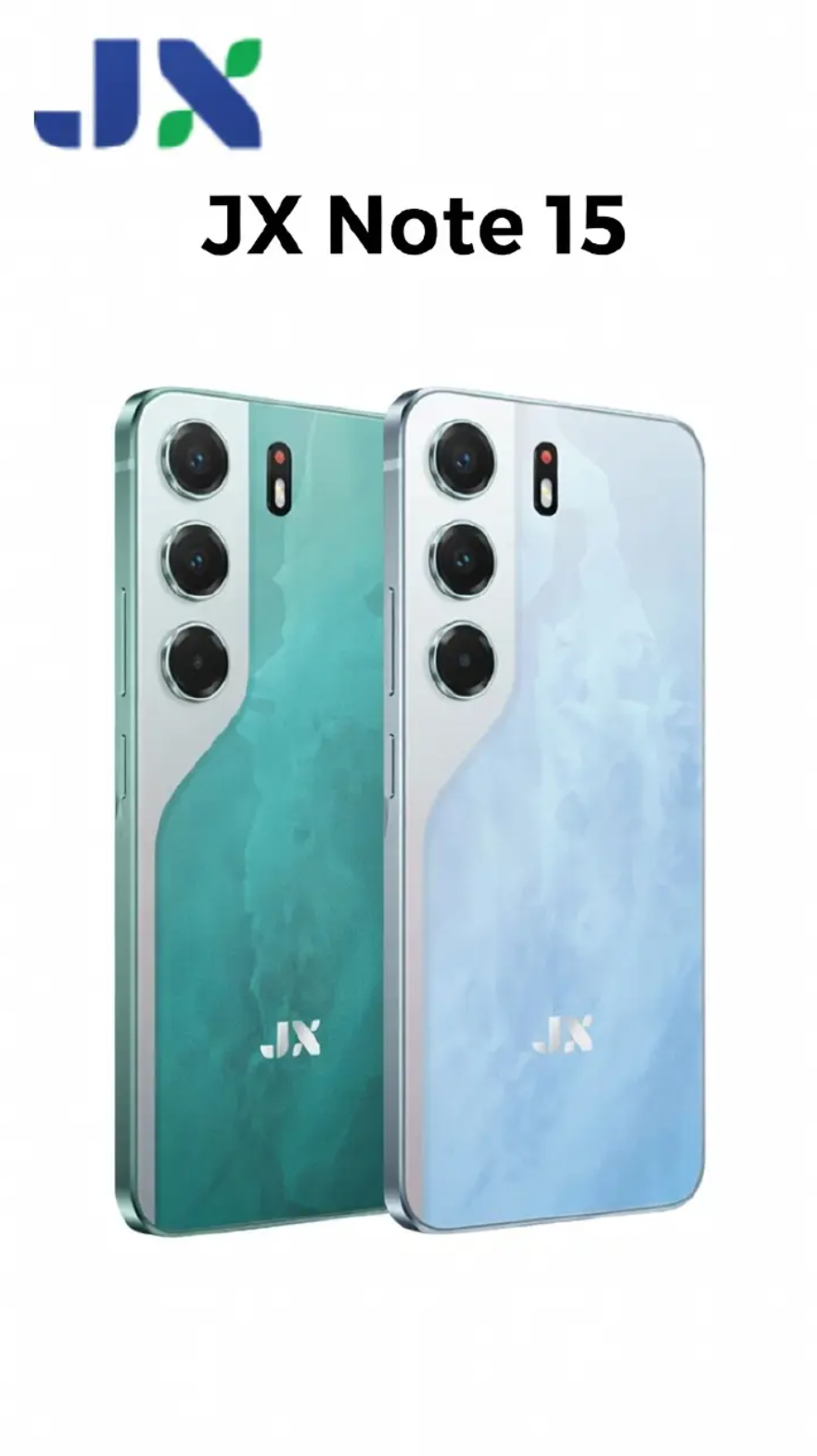 JX NOTE 15 STORAGE 64GB ROM+4GB RAM BATTERY 5000MAH CAMERA FRONT 5MP+REAR 8MP SCREEN 6.6’’ HD+INCELL FACE UNLOCK ANDROID 14 SMART PHONES ON OFFER