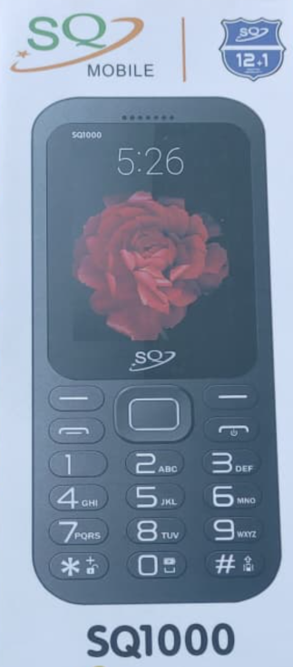 SQ1000 DUAL SIM SCREEN 2.8’’ BIG BATTERY 5980 MAH CAMERA MEMORY CARD SLOT BLUETOOTH CONNECTIVITY 1 YEAR WARRANTY KABAMBE KATULULU MULIKA MWIZI FEATURE PHONE