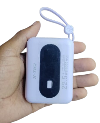 X-TIGI SP101 POWER BANK 10000MAH FAST CHARGING 1 YEAR WARRANTY 22.5W RECHARGEABLE POWER BANK