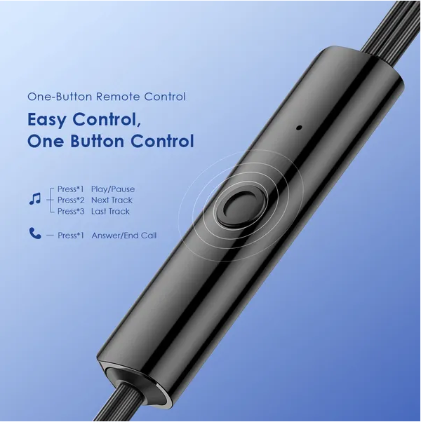 ORIGINAL ORAIMO EARPHONES CONCH 2C OEP-320C CLEAR IN CALLS COMFORTABLE EARTIPS THICKENED CABLE DIGITAL TYPE-C PLUG 1.2M CABLE LENGTH IN-EAR EARPHONE ONLY FOR DEVICES WITH TYPE-C PORT