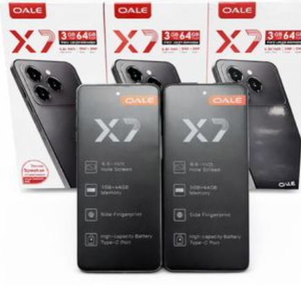 [NEW ARRIVAL] OALE X7 64GB ROM+3GB RAM LARGE MEMORY SCREEN 6.6’’ CAMERA 8MP BACK+5MP FRONT FINGERPRINT ANDROID 13 HIGH CAPACITY BATTERY 5075 MAH BRAND NEW SMART PHONES