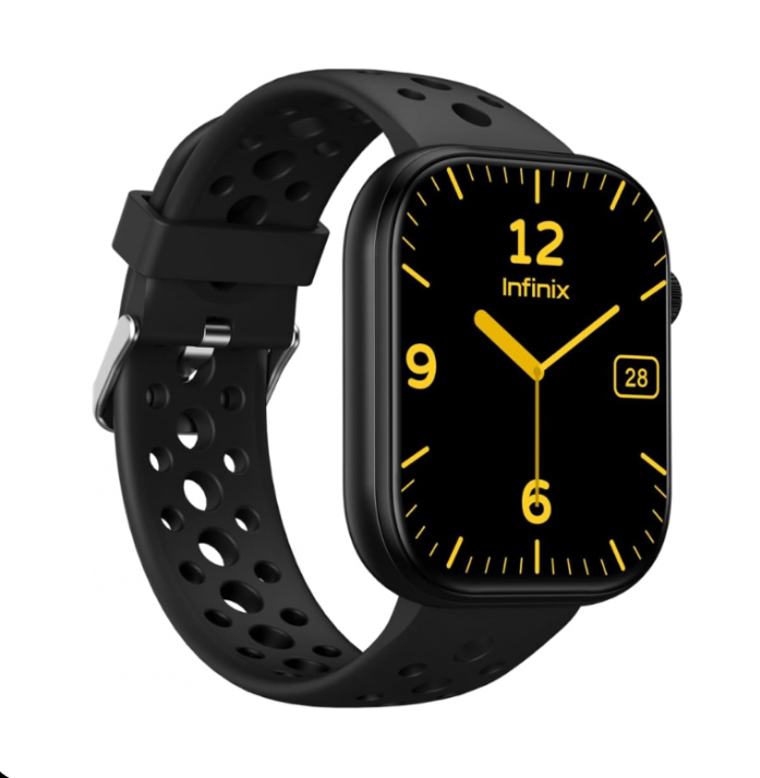 [NEW ARRIVA] INFINIX XWATCH H4 SCREEN DISPLAY 2.04’’ BATTERY 300MAH LASTS FOR 7-10 DAYS BLUETOOTH CONNECTIVITY 5.4 CAMPATIBLE WITH MY HELP APP WATER RESISTANCE: IP68 SMART WATCH