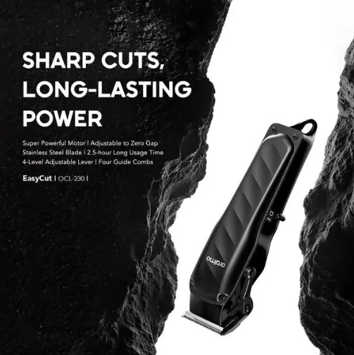 ORAIMO OCL-230 HAIR CUTTING MACHINE KINYOZI TRIMMER SHARP CUTS WITH LONG LASTING POWER ORIGINAL ORAIMO SHAVING MACHINE RECHARGEABLE HAIR CLIPPER