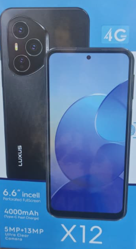 [NEW ARRIVAL] LUXUS X12 64GB ROM+4GB RAM 4G NETWORK SCREEN 6.6’’ BATTERY 4000MAH CLEAR CAMERA 5MP+13MP TYPE-C FAST CHARGER SIDE FINGERPRINT FACE UNLOCK ANDROID 11 SMART PHONES