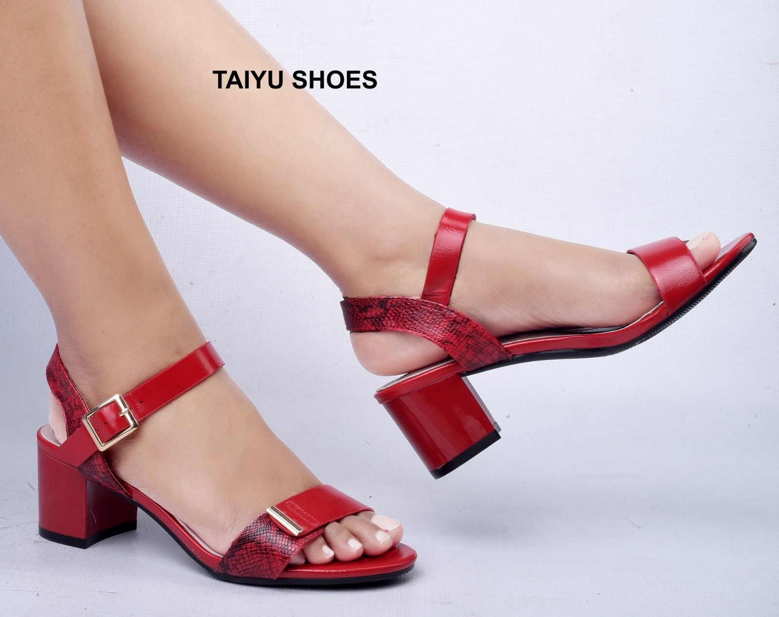Taiyu Quality Block Open Heels classic opens women heels