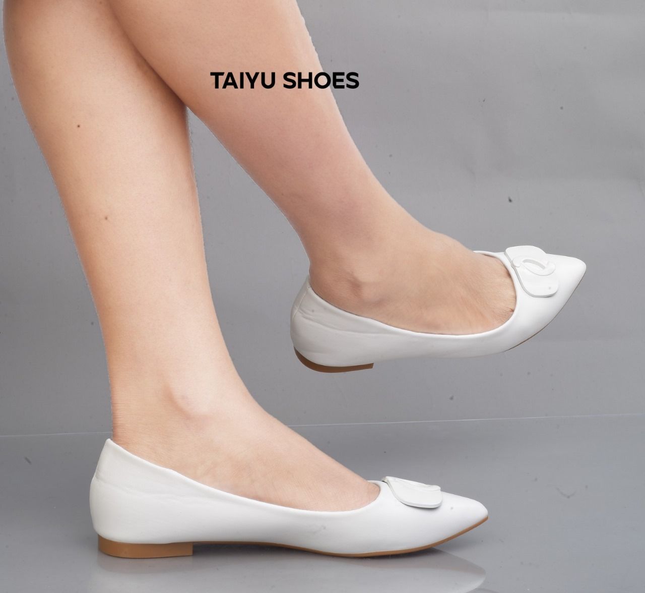 TAIYU OFFICIAL ⚡️🔥 leather ladies flat Heels  high quality 💯Women Shoes women shoes🔥💥