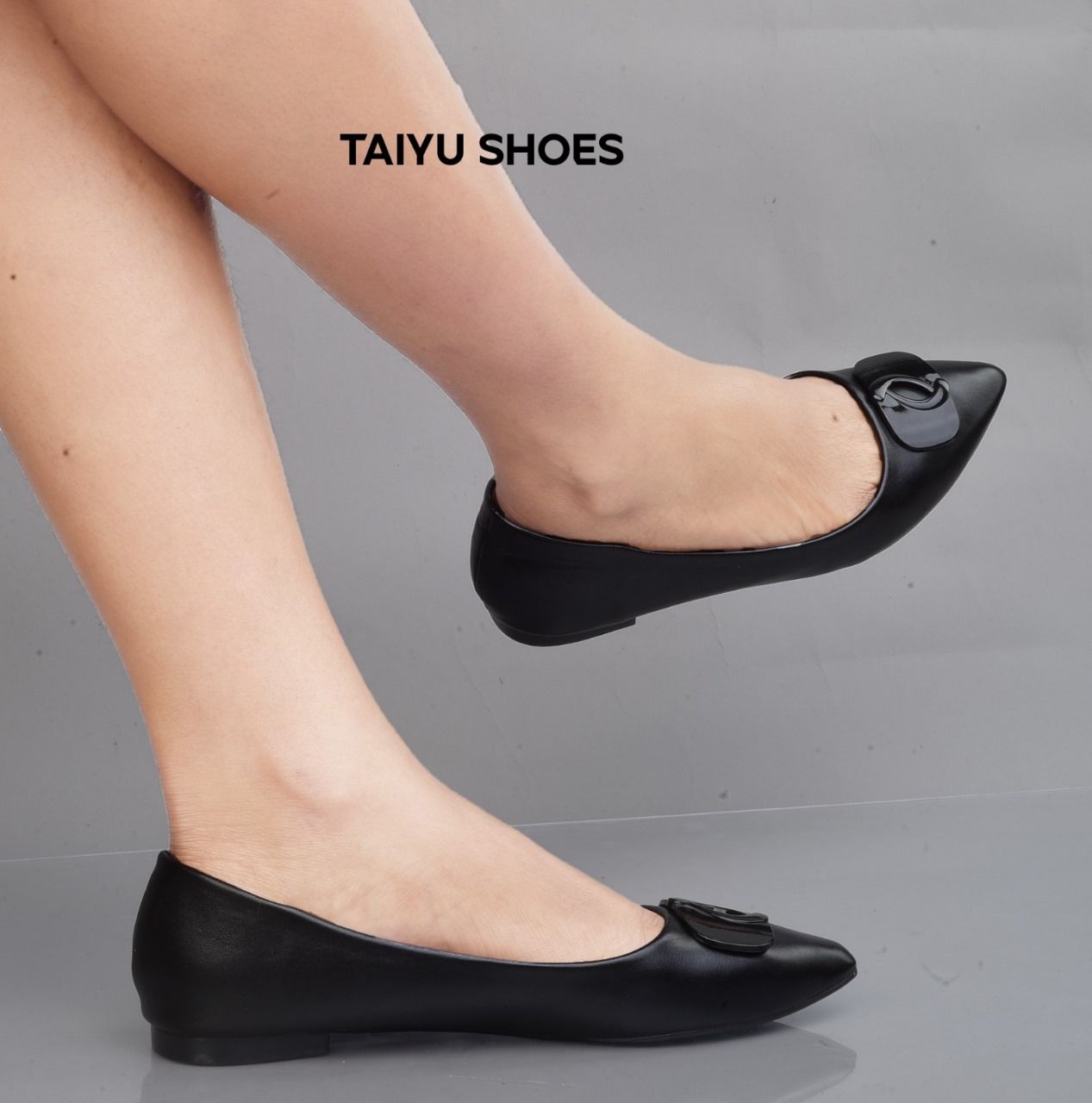 TAIYU OFFICIAL ⚡️🔥 leather ladies flat Heels  high quality 💯Women Shoes women shoes🔥💥