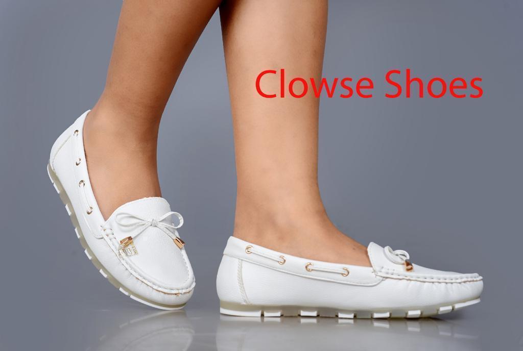 CLOWSE OFFICIAL💥 leather ladies flat LOAFERS⚡️💥 Heels  high quality Women Shoes women shoes🔥💥🔥