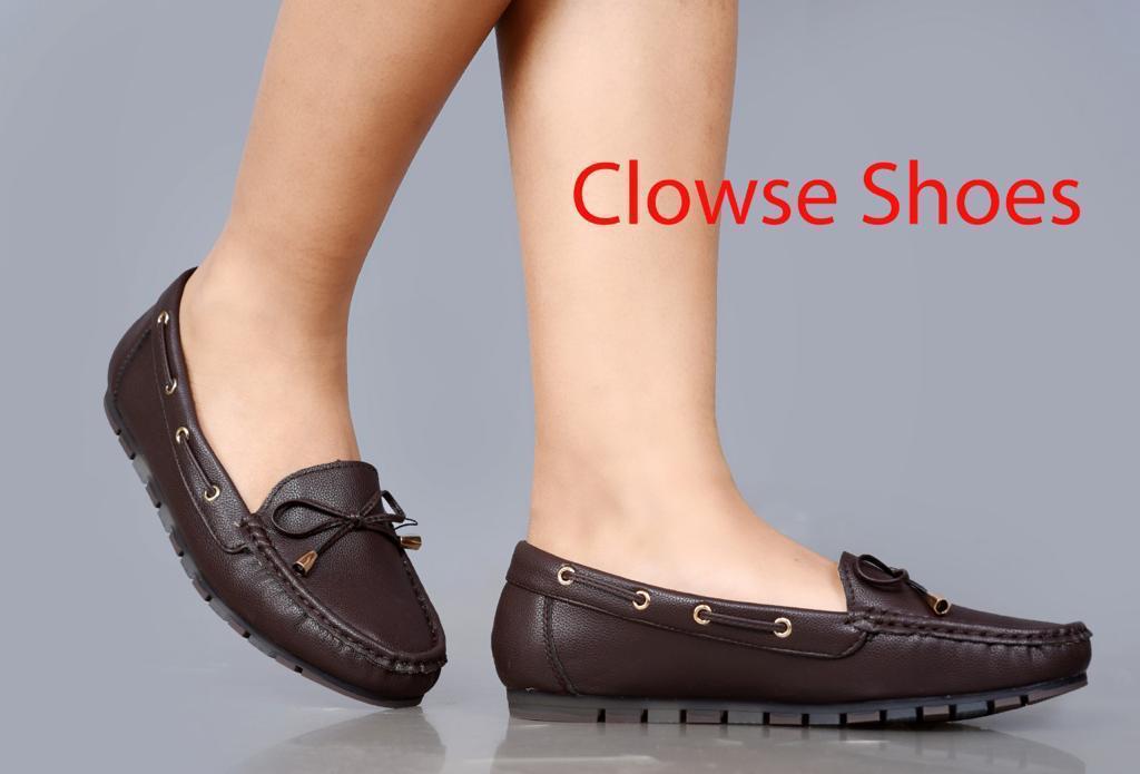 CLOWSE OFFICIAL💥 leather ladies flat LOAFERS⚡️💥 Heels  high quality Women Shoes women shoes🔥💥🔥