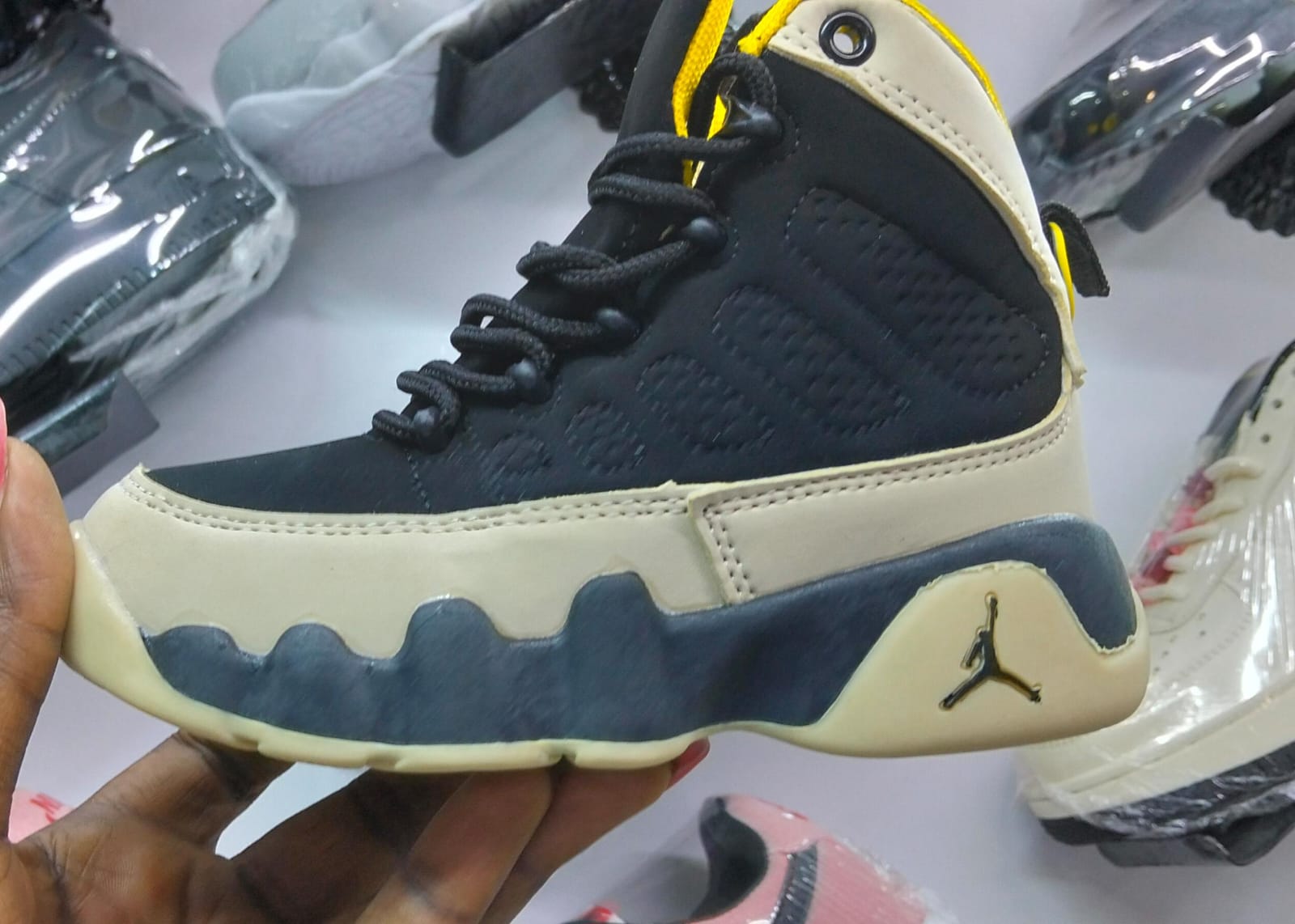 Kids J9 fashion unisex quality breathable Jordan 9 sneakers