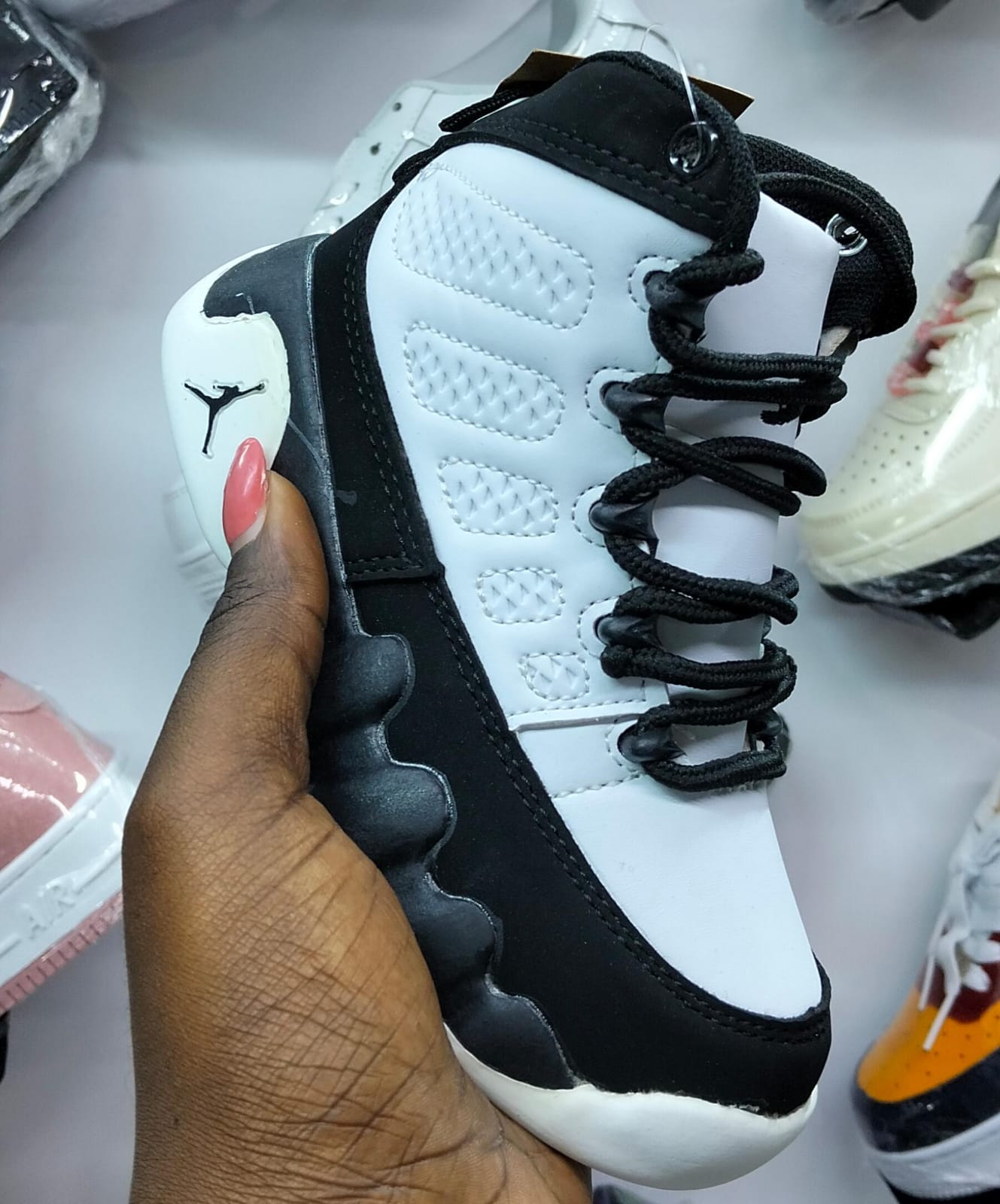 Kids J9 fashion unisex quality breathable Jordan 9 sneakers