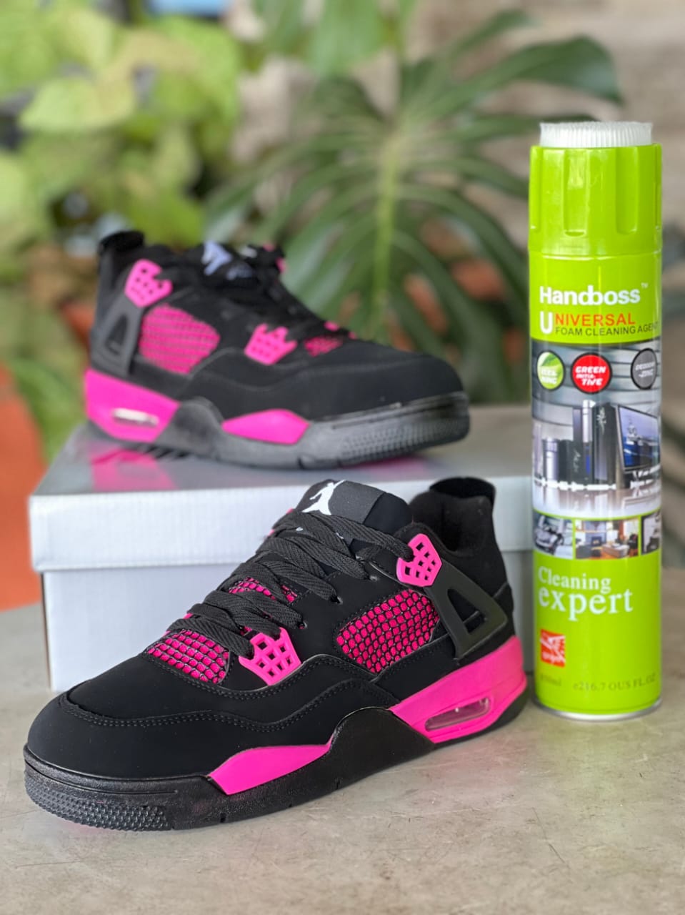 ⚡HIGH QUALITY ⚡JORDAN 4 high quality j4 thunder red sneakers original fashion leather men shoes ❤️‍🔥🔥 available in black, blue, green, yellow ,red