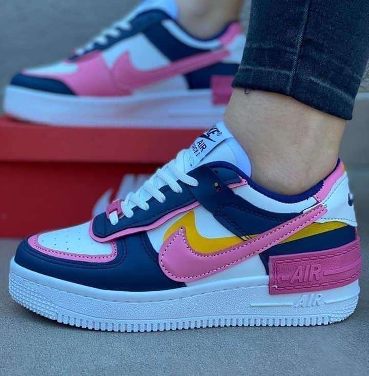ORIGINAL CLASSIC Airforce 1 GIRLS HIGH CUT quality Air force 1 poisonous ladies shoes ⚡ High quality unisex sneakers⚡ 🔥❤️‍🔥 very cute looking 🥰unisex Airforce 1 shadow women/men original sneakers⚡✨