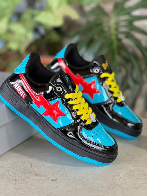 ⚡HIGH QUALITY ⚡BAPESTAR fashion unisex sneakers fashion shoes ❤️‍🔥🔥 available