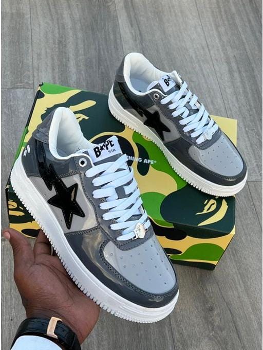 ⚡HIGH QUALITY ⚡BAPESTAR fashion unisex sneakers fashion shoes ❤️‍🔥🔥 available