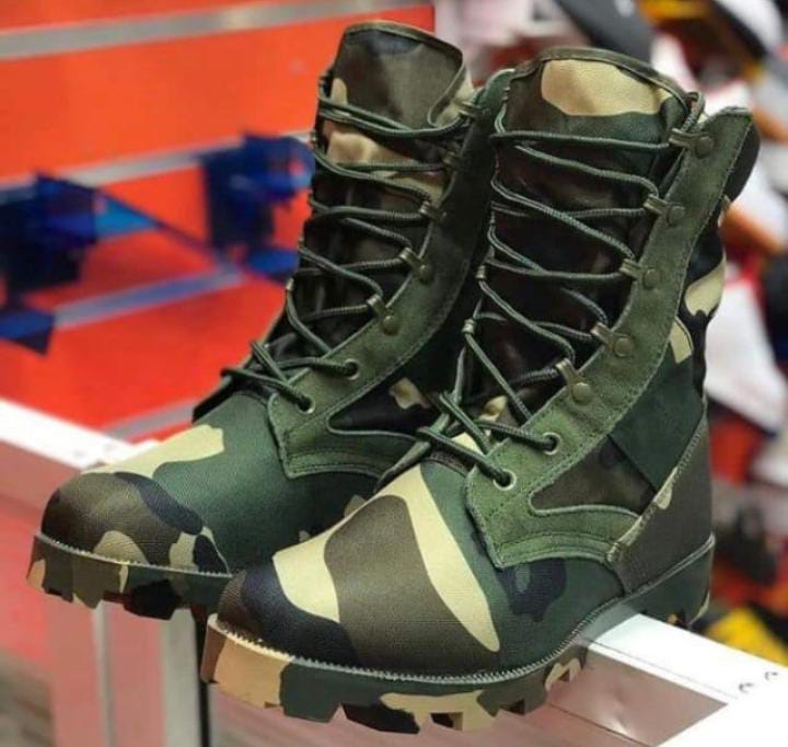 SIWAR BY Néo Artisanal High-top MILITARY Desert COMBAT Leather Men's Boots