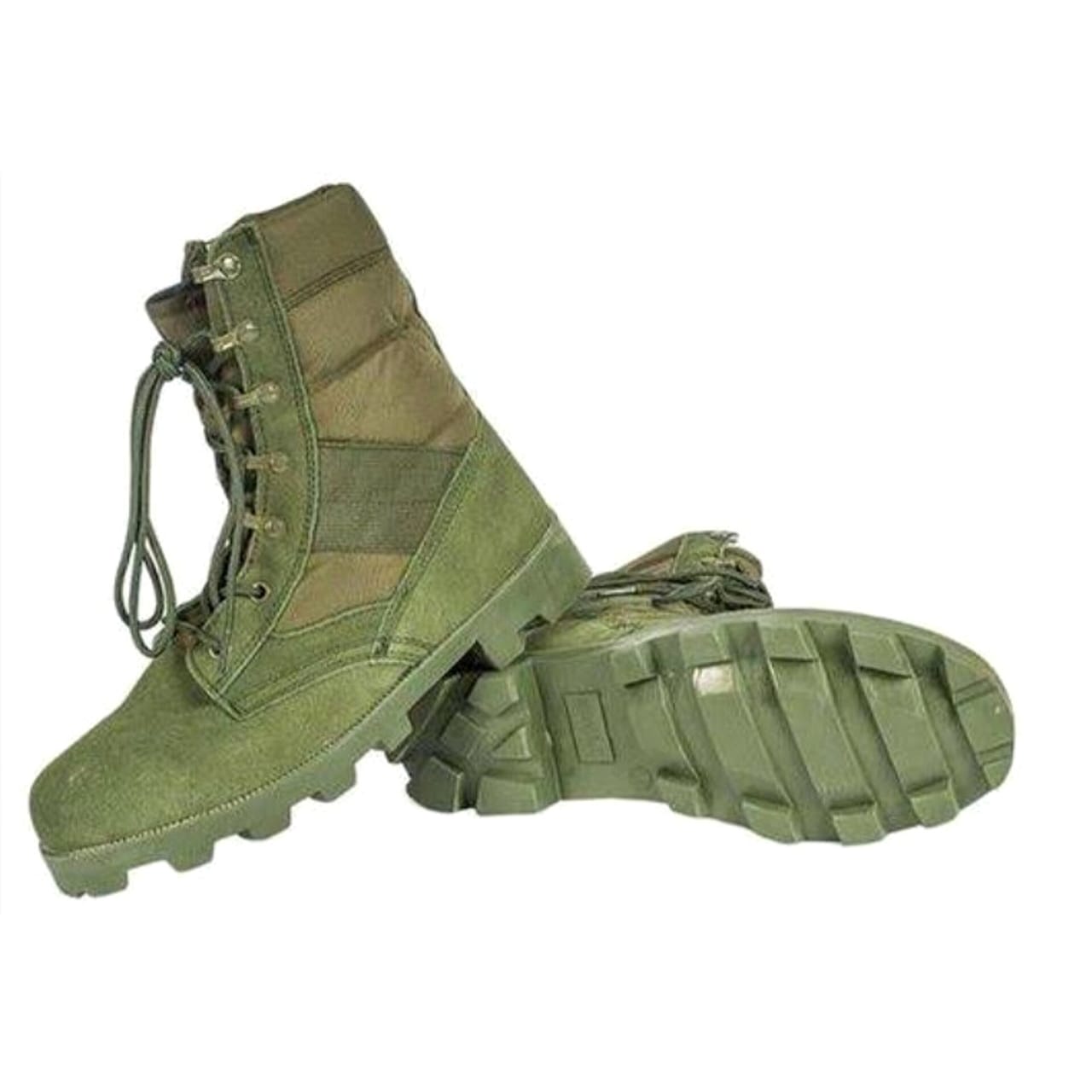 SIWAR BY Néo Artisanal High-top MILITARY Desert COMBAT Leather Men's Boots