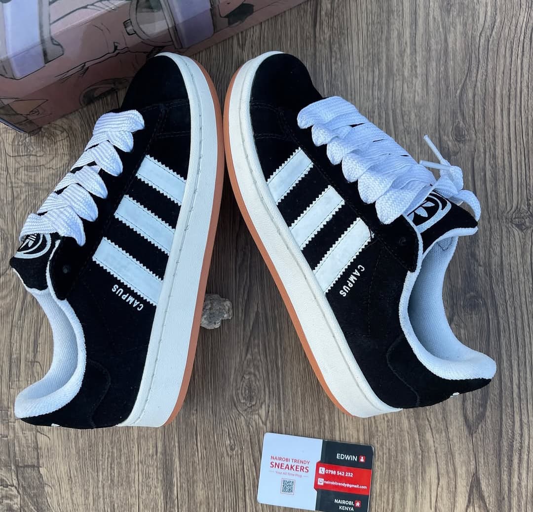 ⚡NEW ARRIVAL OFFER💯Your favourite AADIDDAS CAMPUS SUEDE 🥰 LEATHER 🥰 UNISEX SNEAKERS⚡ style up your walk with this 🔥new classic and fashioned unisexsl sneakers shoes and step up in style 💯🥰