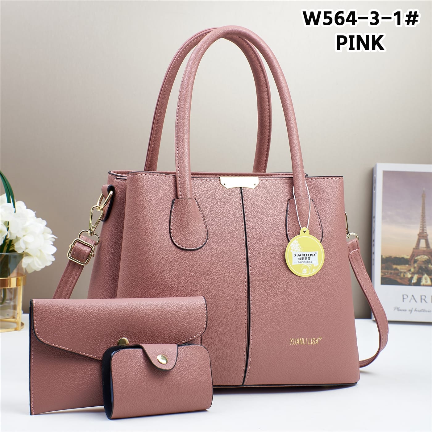 Quality💯 fashion 3 in 1 ladies luxury handbags🔥🔥