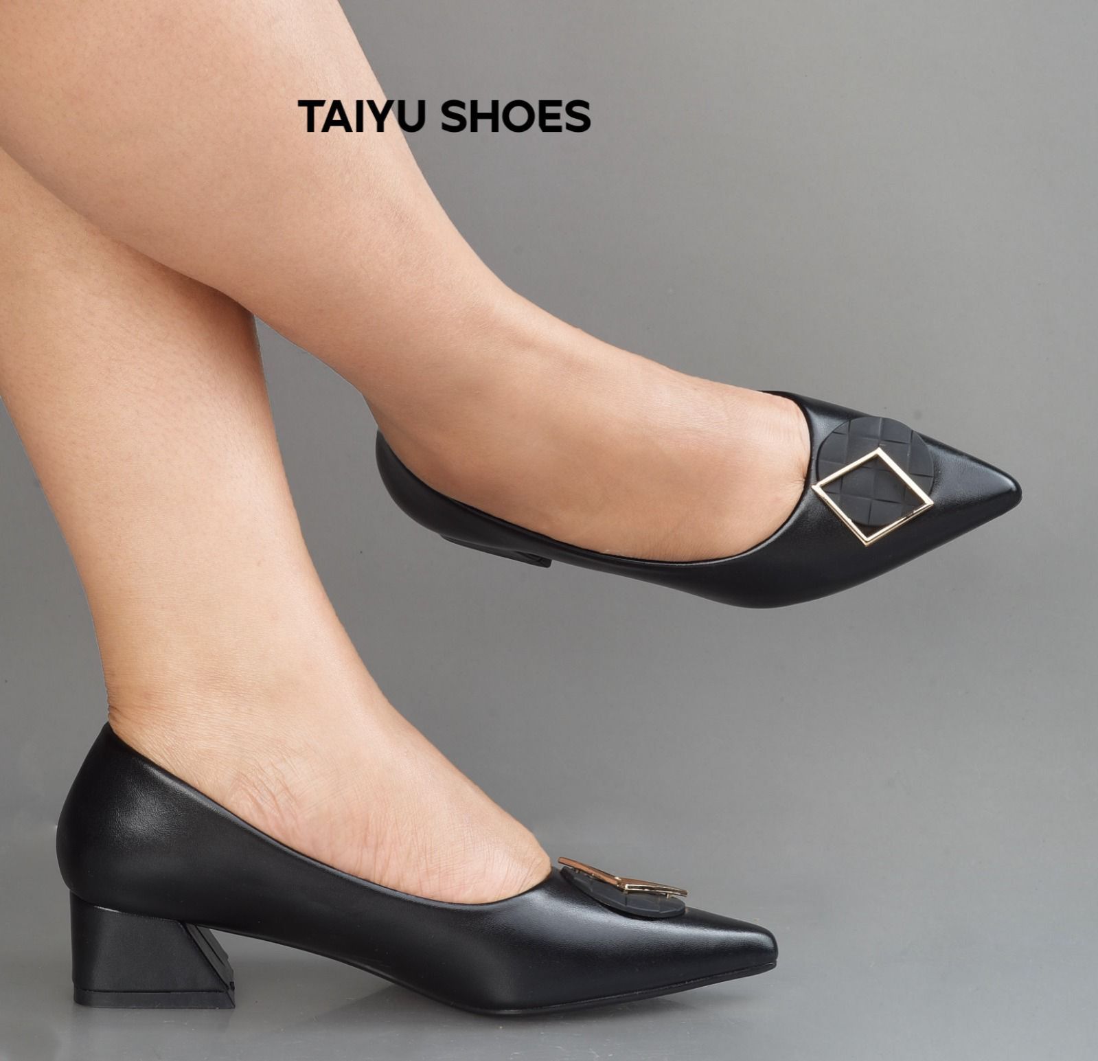 High quality Taiyu Turkey fashion LADY'S SHOES 🔥🔥🔥🔥 Quality fashion comfortable women/ladies🔥🔥🔥🔥s Closed classic low block Heel shoes super comfortable for all day long