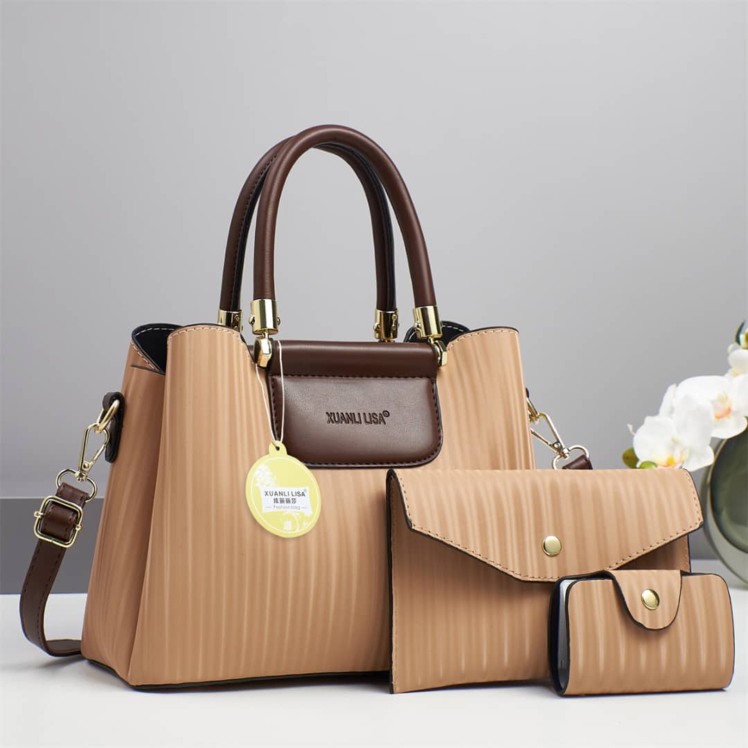 Quality💯 fashion 3 in 1 ladies luxury handbags🔥🔥