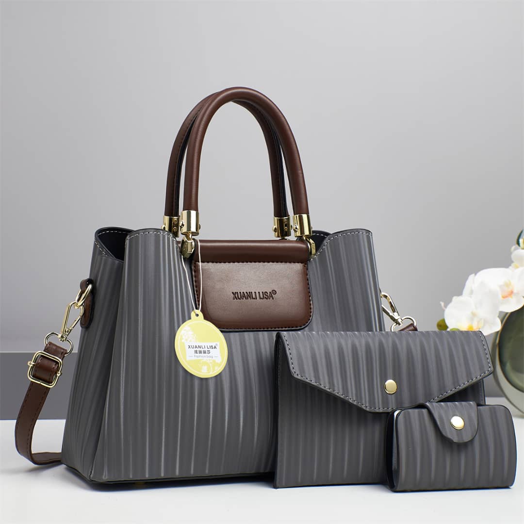 Quality💯 fashion 3 in 1 ladies luxury handbags🔥🔥