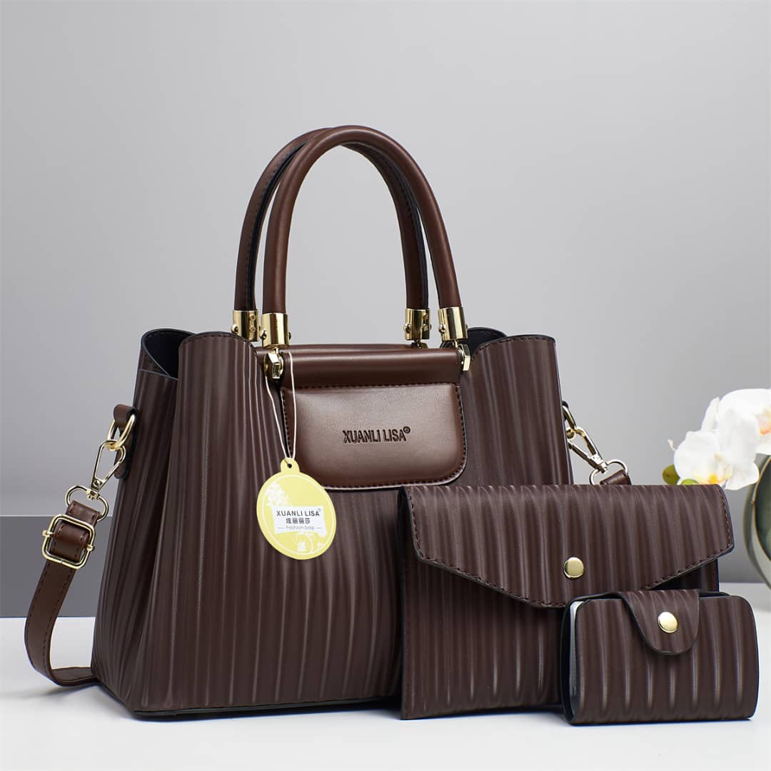 Quality💯 fashion 3 in 1 ladies luxury handbags🔥🔥