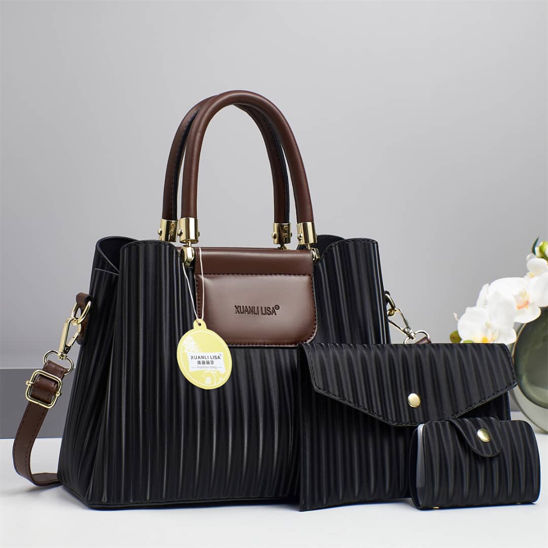 Quality💯 fashion 3 in 1 ladies luxury handbags🔥🔥