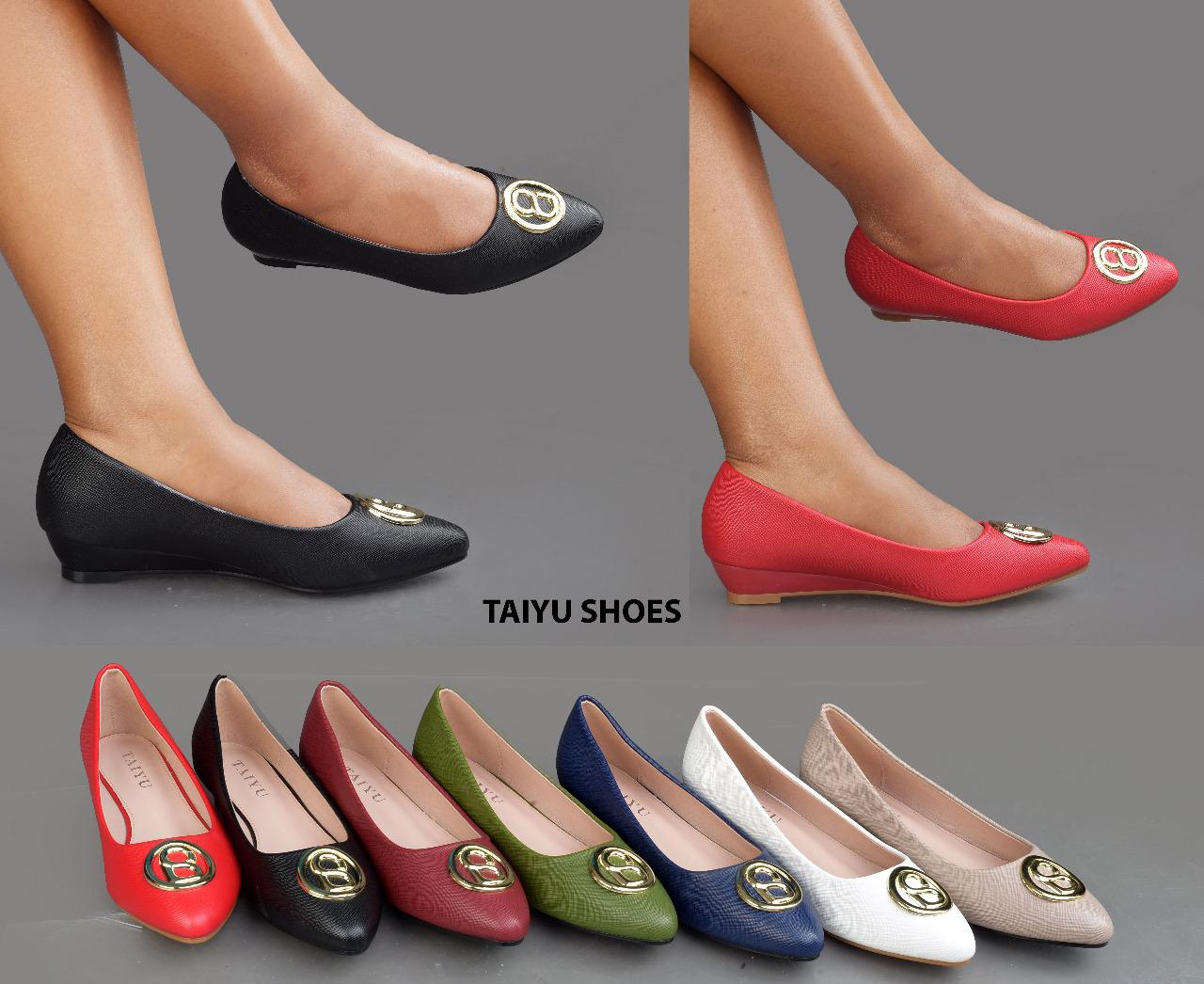 Taiyu High Quality Women's ⚡🔥cute fancy low wedge Heels, Ideal For all day comfort, Weddings And Other Occasions⚡🔥