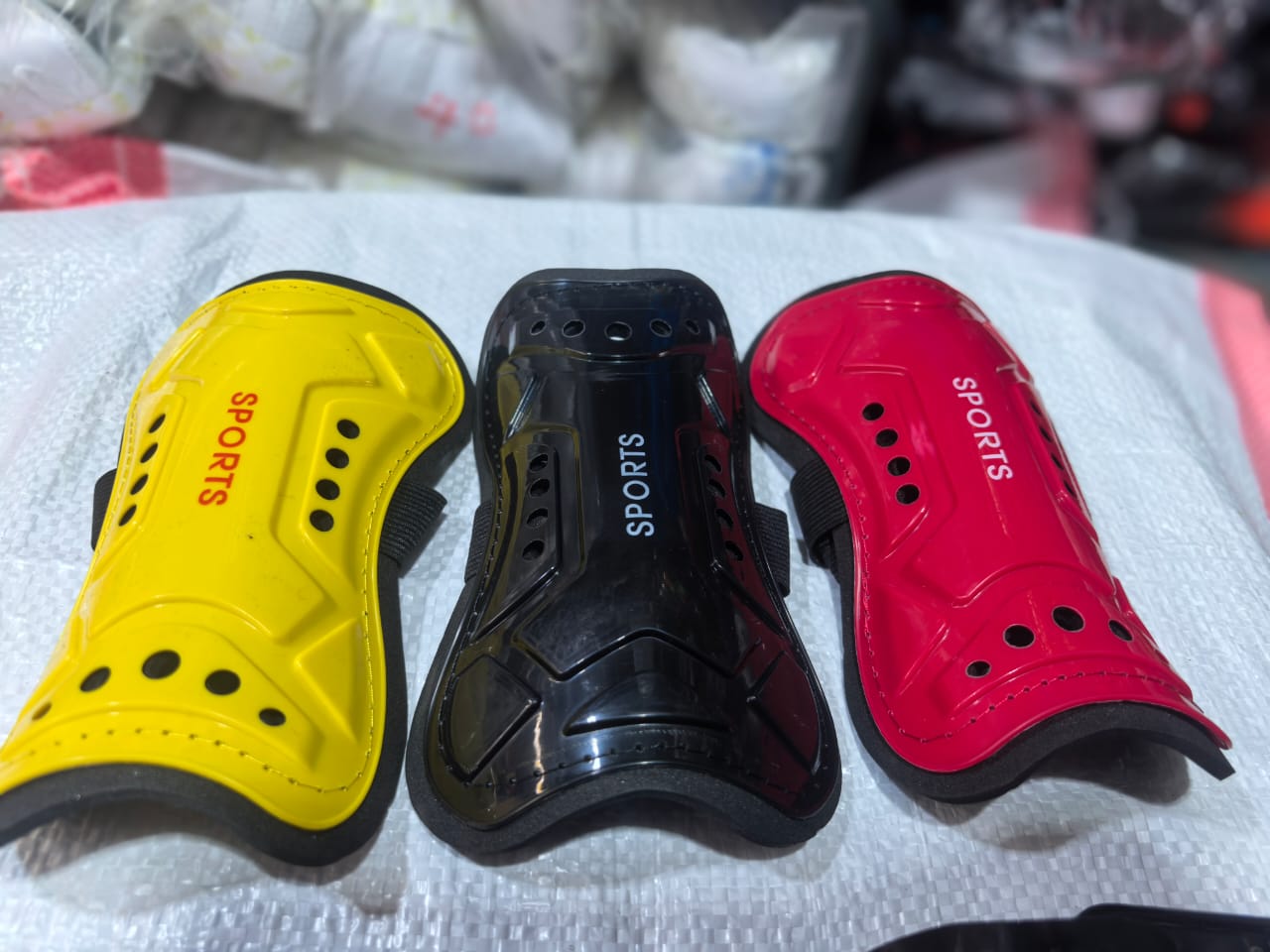 ⚽ Football Shin Guards – Leg Protection Stay protected on the field with these strong and lightweight shin guards designed for football players. They help protect your legs from impacts while keeping