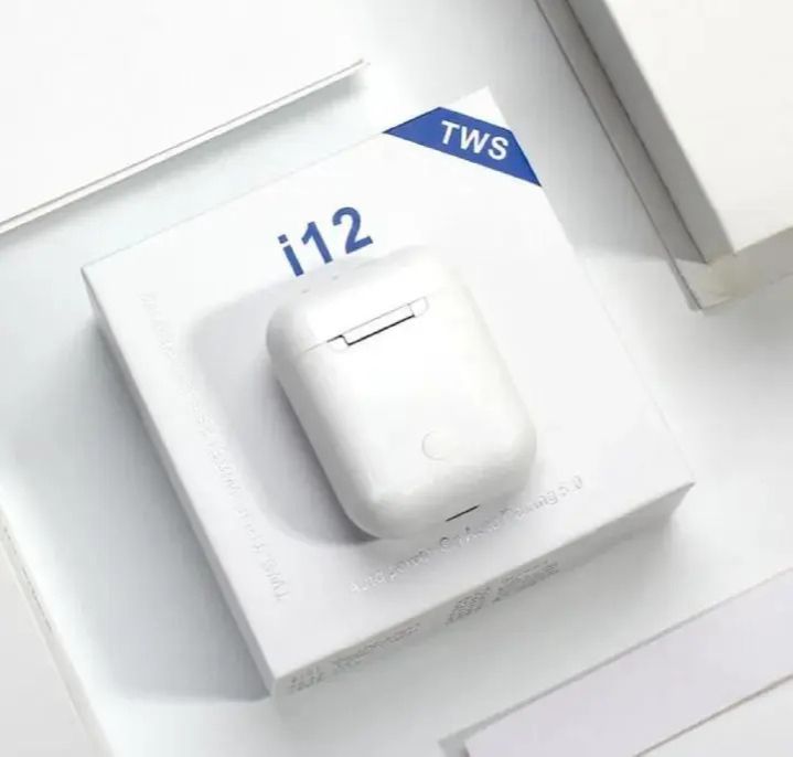 🎧 i12 TWS Wireless Earbuds – Compact Power, Clear Sound 🔥Upgrade your listening experience with the sleek and reliable i12 TWS earbuds—perfect for everyday use, calls, and music on the go