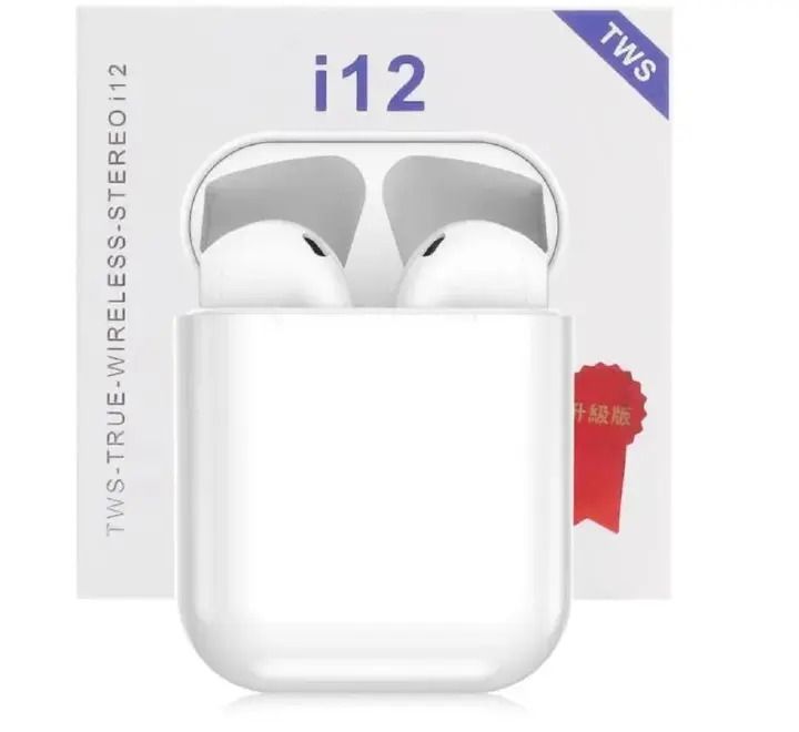 🎧 i12 TWS Wireless Earbuds – Compact Power, Clear Sound 🔥Upgrade your listening experience with the sleek and reliable i12 TWS earbuds—perfect for everyday use, calls, and music on the go