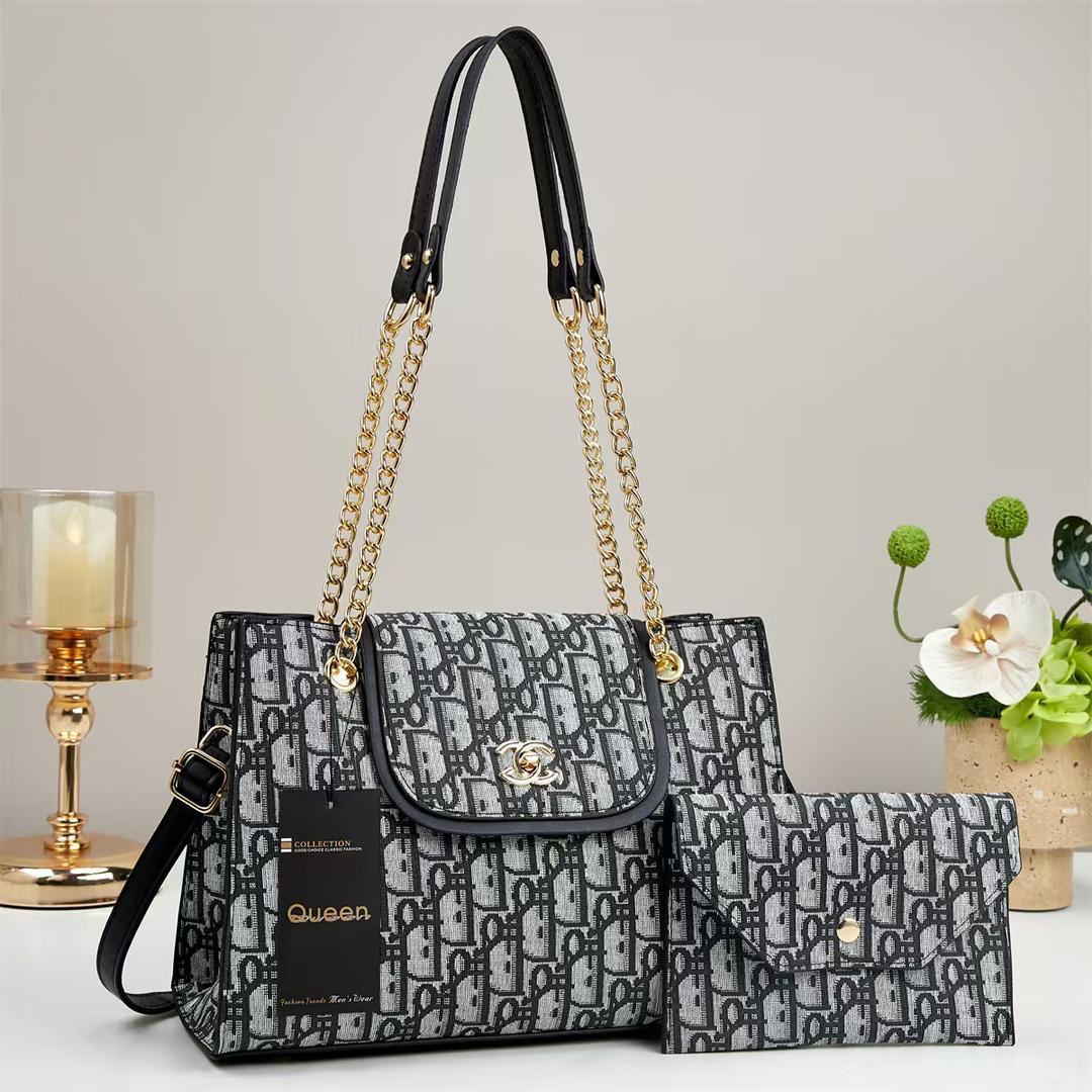 👜✨ 3-in-1 Luxury Handbag Set (Model 867#) Upgrade your style with this elegant multi-piece handbag set, designed for versatility, class, and everyday convenience