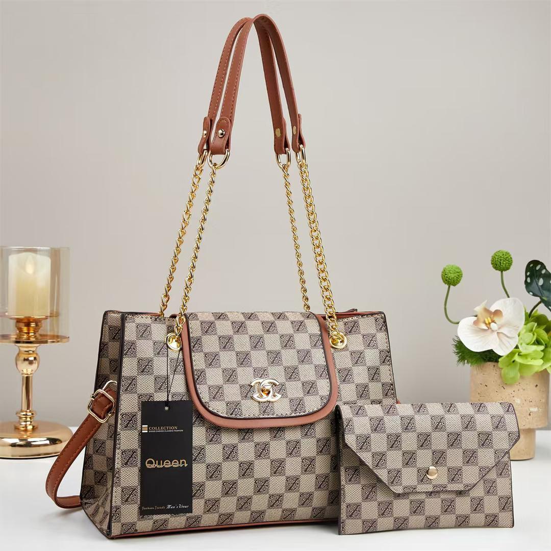 👜✨ 3-in-1 Luxury Handbag Set (Model 867#) Upgrade your style with this elegant multi-piece handbag set, designed for versatility, class, and everyday convenience