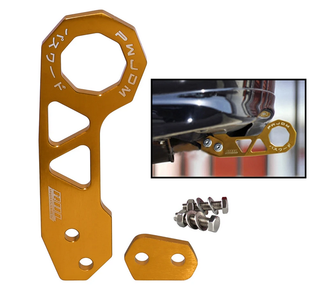 Tow Hook JDM Style Racing Rear Aluminum Alloy Car Rear Tow Hook
