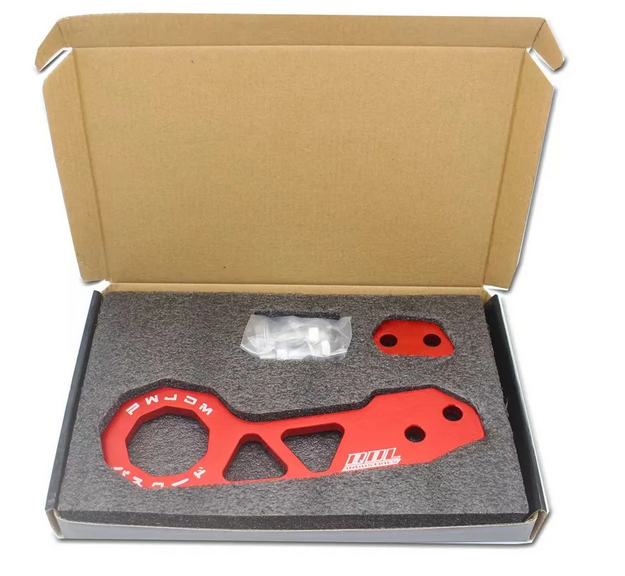 Tow Hook JDM Style Racing Rear Aluminum Alloy Car Rear Tow Hook