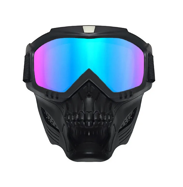 Dustproof Motocross Glasses Adjustable Motorcycle Goggles Breathable Full Face Protective Motorbike Dirt Bike Off-road Mask