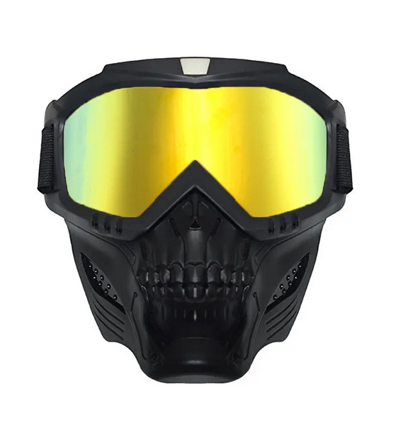 Dustproof Motocross Glasses Adjustable Motorcycle Goggles Breathable Full Face Protective Motorbike Dirt Bike Off-road Mask