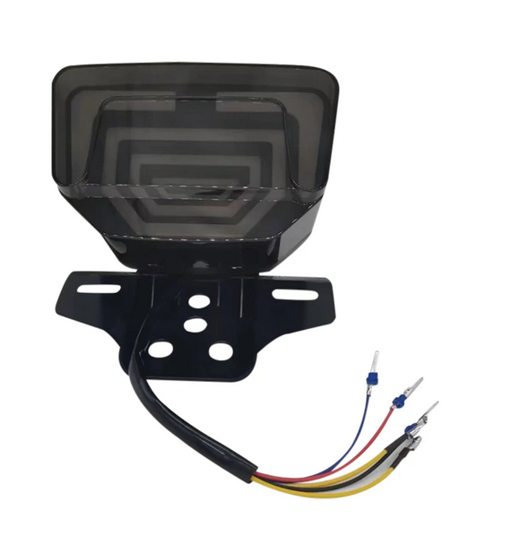 Motorcycle Rear Lights LED Motorcycle Brake Light ATV Tail Light Motorbike Stop Turn Signal Direction Indicator Blinker