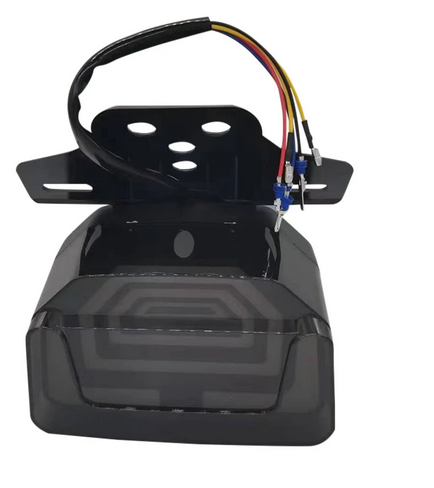 Motorcycle Rear Lights LED Motorcycle Brake Light ATV Tail Light Motorbike Stop Turn Signal Direction Indicator Blinker