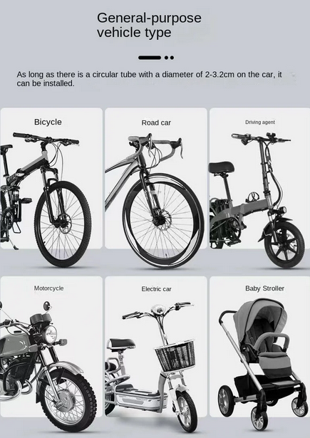 Rotatable Bike Water Bottle Cage Multifunction Cycling Beverage Holder Adjustable Grip for Mountain Bike Road Bike Kids Bikes