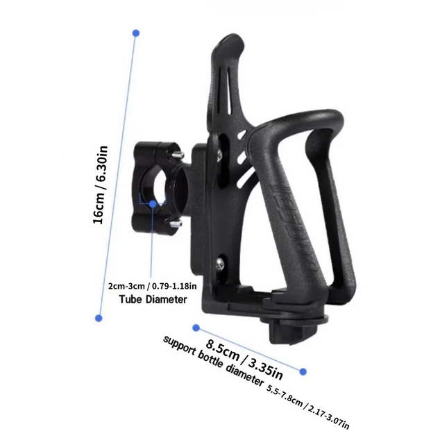 Width Adjustable Drink Bottle Holder for Motorcycle Scooter ATV Bike Suitable for Bottles of Different Sizes Cup Holder