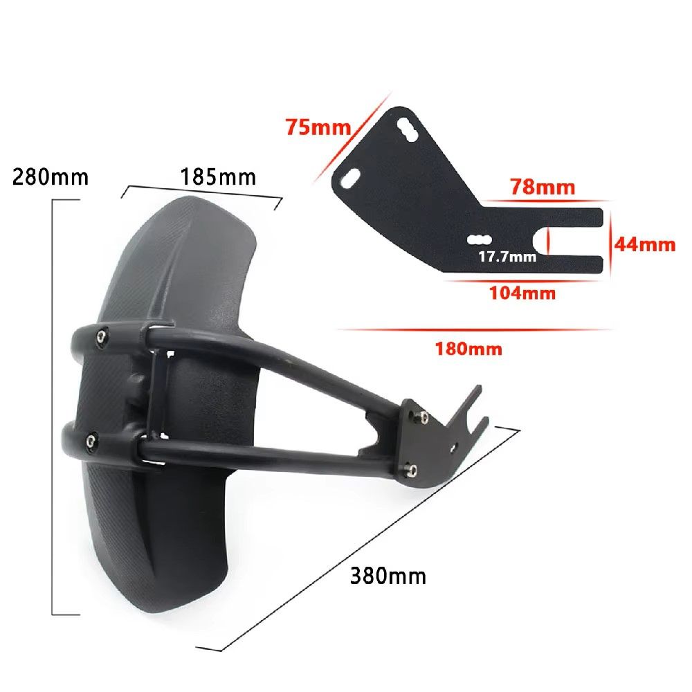 Rear Mudguard Fender Cover For KAWASAKI Z900 VERSYS Z 650-X300 VERSYS650 Z650 Z800 ER6N Motocycle Mud Splash Guard Protector